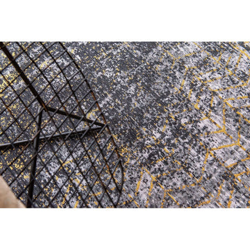 Louis De Poortere Mad Men Jacob's Ladder 8422 Broadway Glitter Washable Polyester Flatweave Eco-Runner-Louis De Poortere-Rug Love - The Most Loved Rug Store